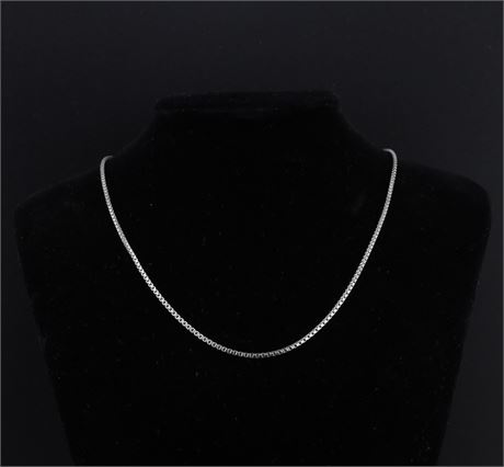 Venezianerkette 42cm, Silber 925 - ID: 5360-JWG