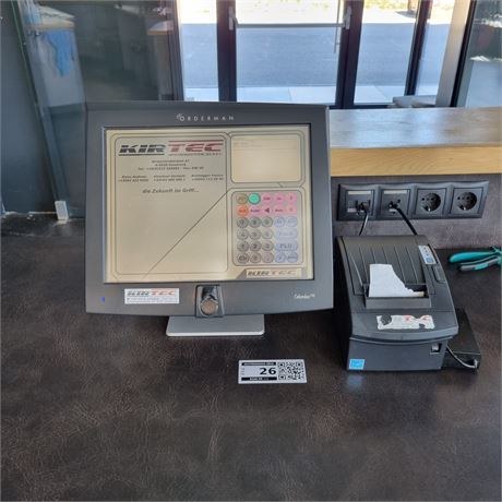 Orderman Columbus 700 Kassensystem mit Bondrucker + 3 Orderman - ID: 26-PPA
