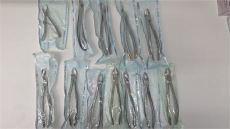 12 Oberkieferzangen zur Zahnextraktion, USTOMED - ID: 231-ZUP